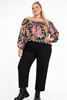 Picture of CURVY GIRL CHIFFON TOP